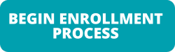 blue button with text "Begin Enrollment Now"
